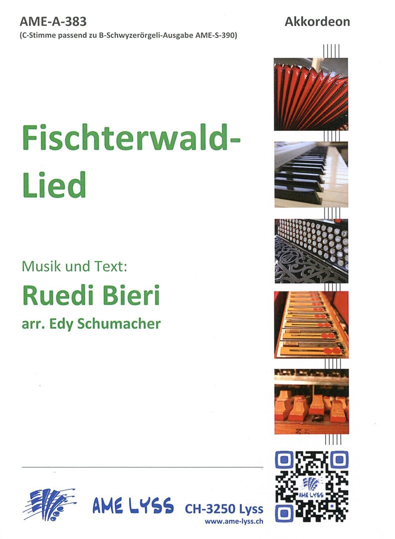 Fischterwald-Lied (Klassische Notenschrift)